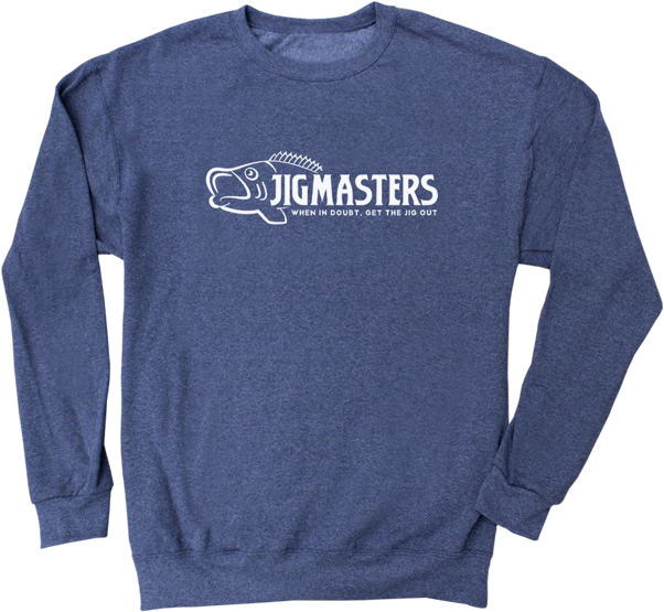 Crewneck-blue (800x615), Png Download