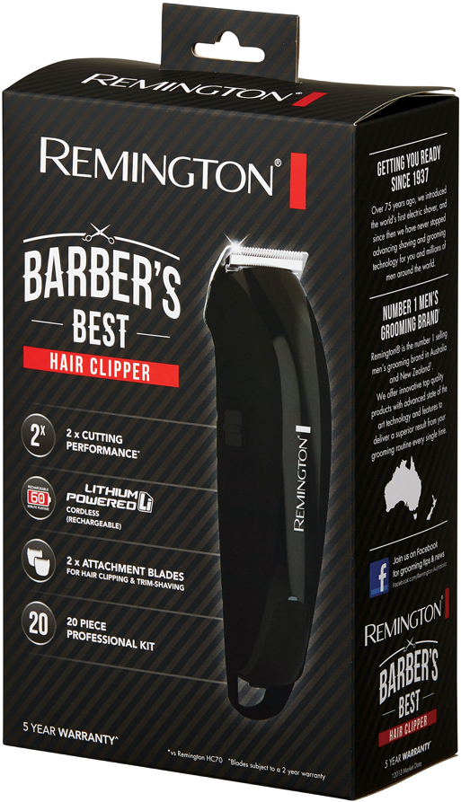 Hair Clipper - Remington Barber's Best Beard Trimmer (997x900), Png Download
