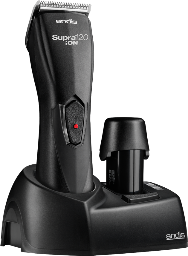 Andis Supra 120 Ion Adjustable Blade Clipper - Andis Supra 120 Ion Clipper (780x920), Png Download