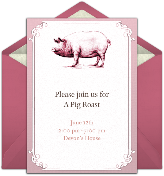 Check Out This Free Summer Cookout Invitation - Party (650x650), Png Download