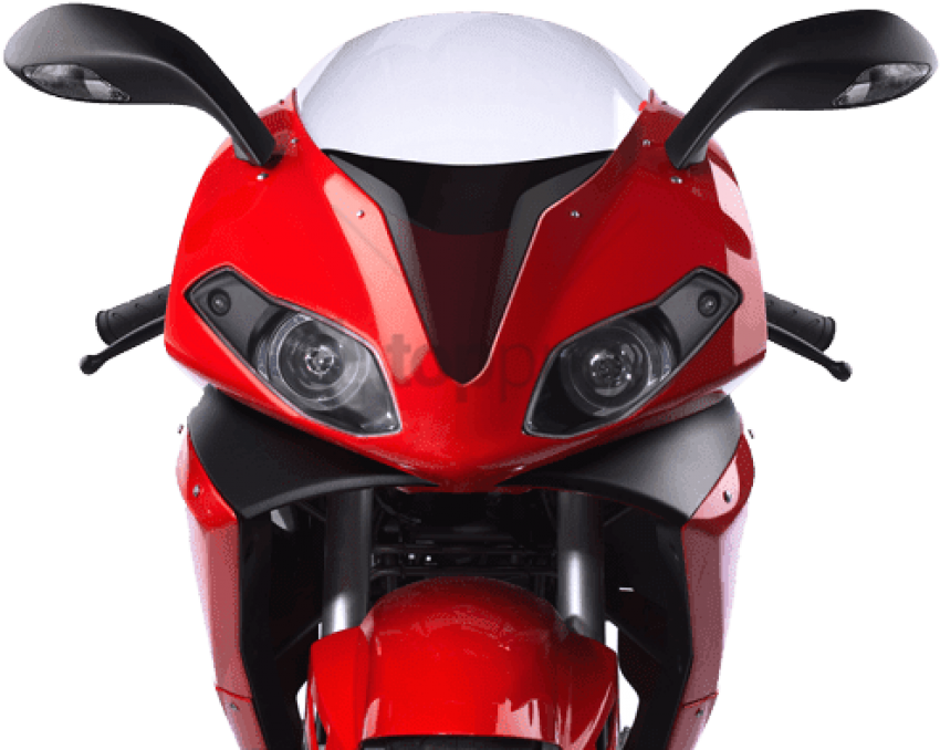 Motorcycle & Motorbikes - Motor Bike Front Png (509x430), Png Download