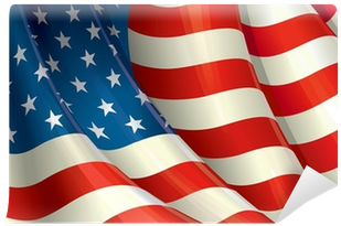 American Flag Grunge (400x400), Png Download