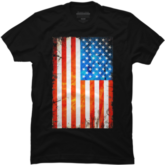 Grunge Usa Flag $25 - Best Gift - Key State Hoodie/t-shirt/mug Black/navy/pink/white (360x360), Png Download