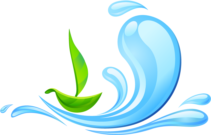 Image Black And White Stock Green Drop Clip Art Water - Illustration (1188x985), Png Download