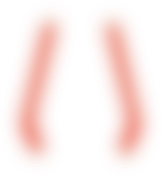 Red Glow Clipart (534x595), Png Download