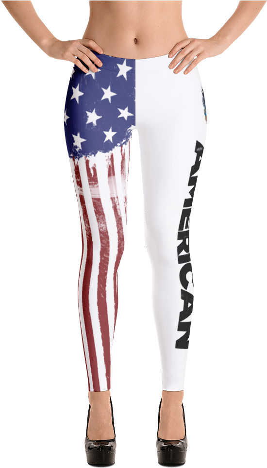 Disgruntled American Leggings (1000x1000), Png Download