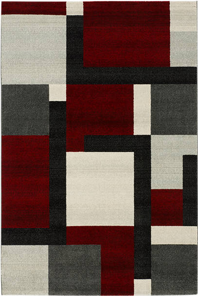 Image For 63x91" Multicoloured Rug With Geometric Patterns - Max Geo Rug (519x804), Png Download