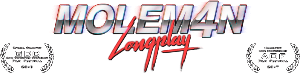 The Creators Of The Video Game Documentary Moleman - Graphics (1022x245), Png Download