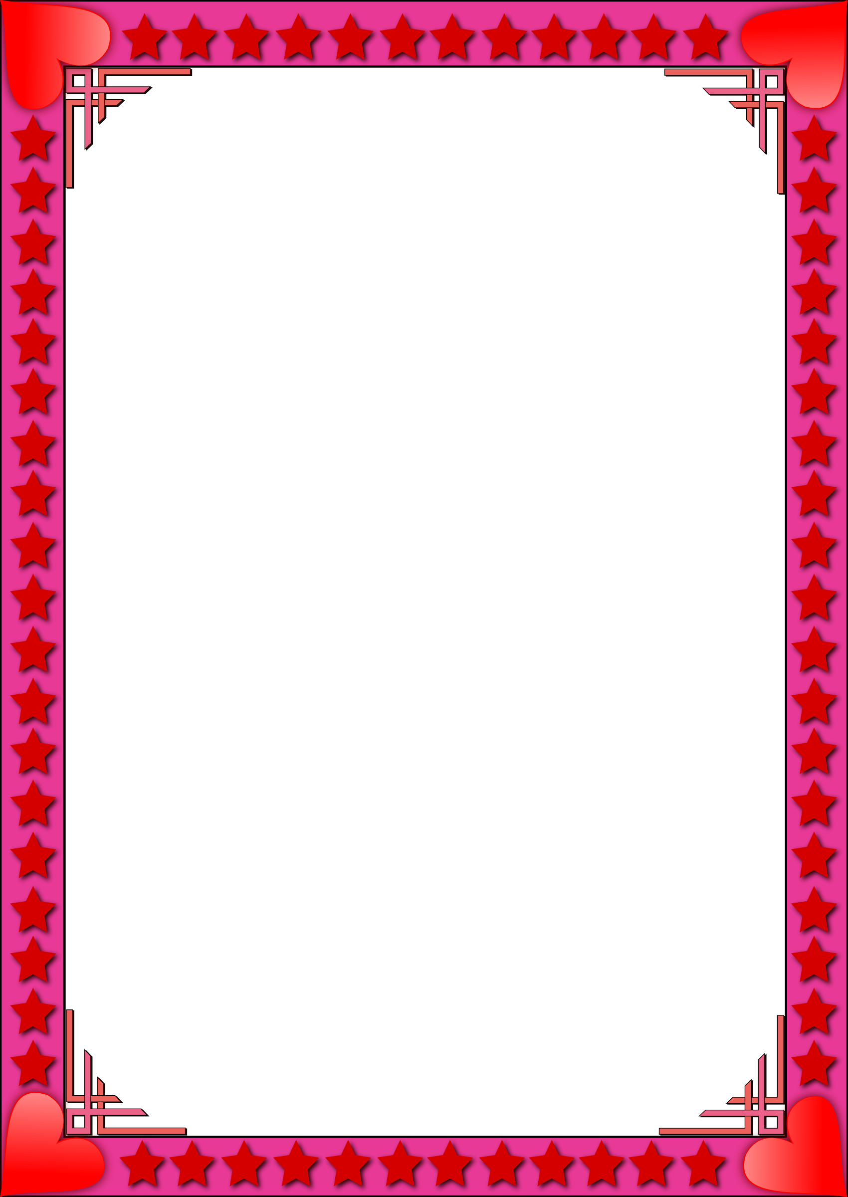 This Free Icons Png Design Of Valentine Frame (1700x2400), Png Download