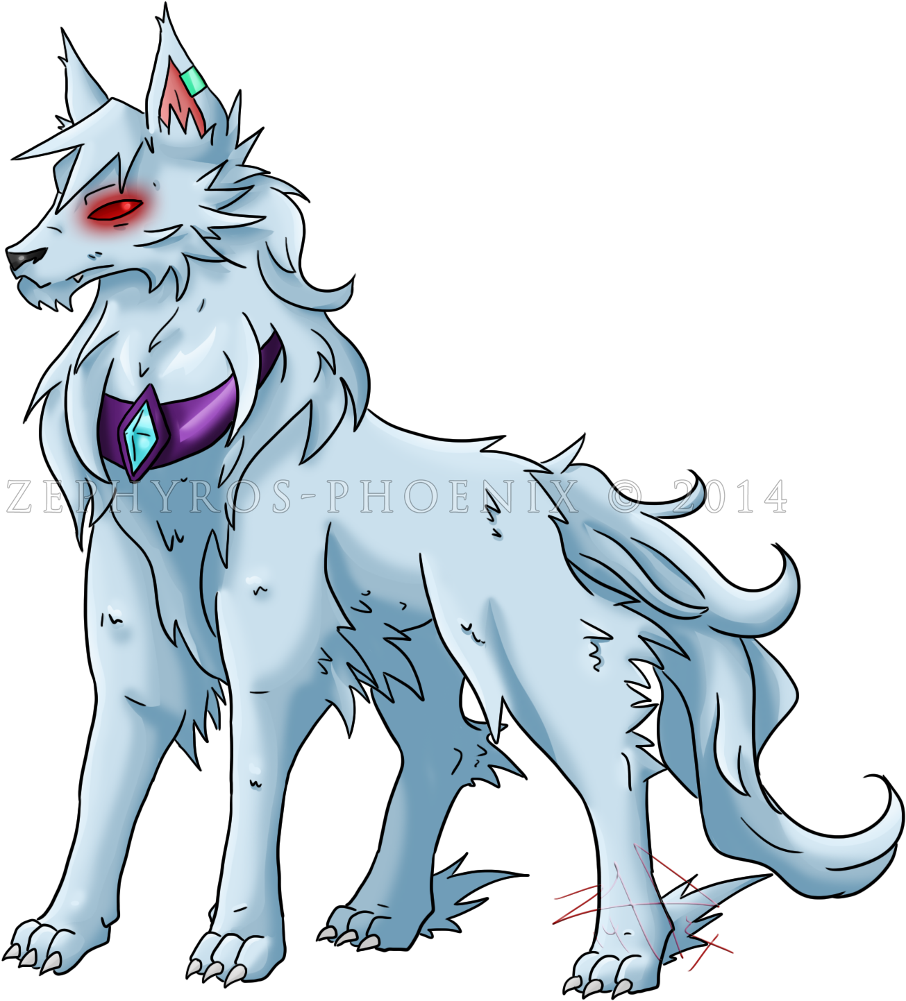 White Wolf - White Wolf Publishing (1502x1536), Png Download