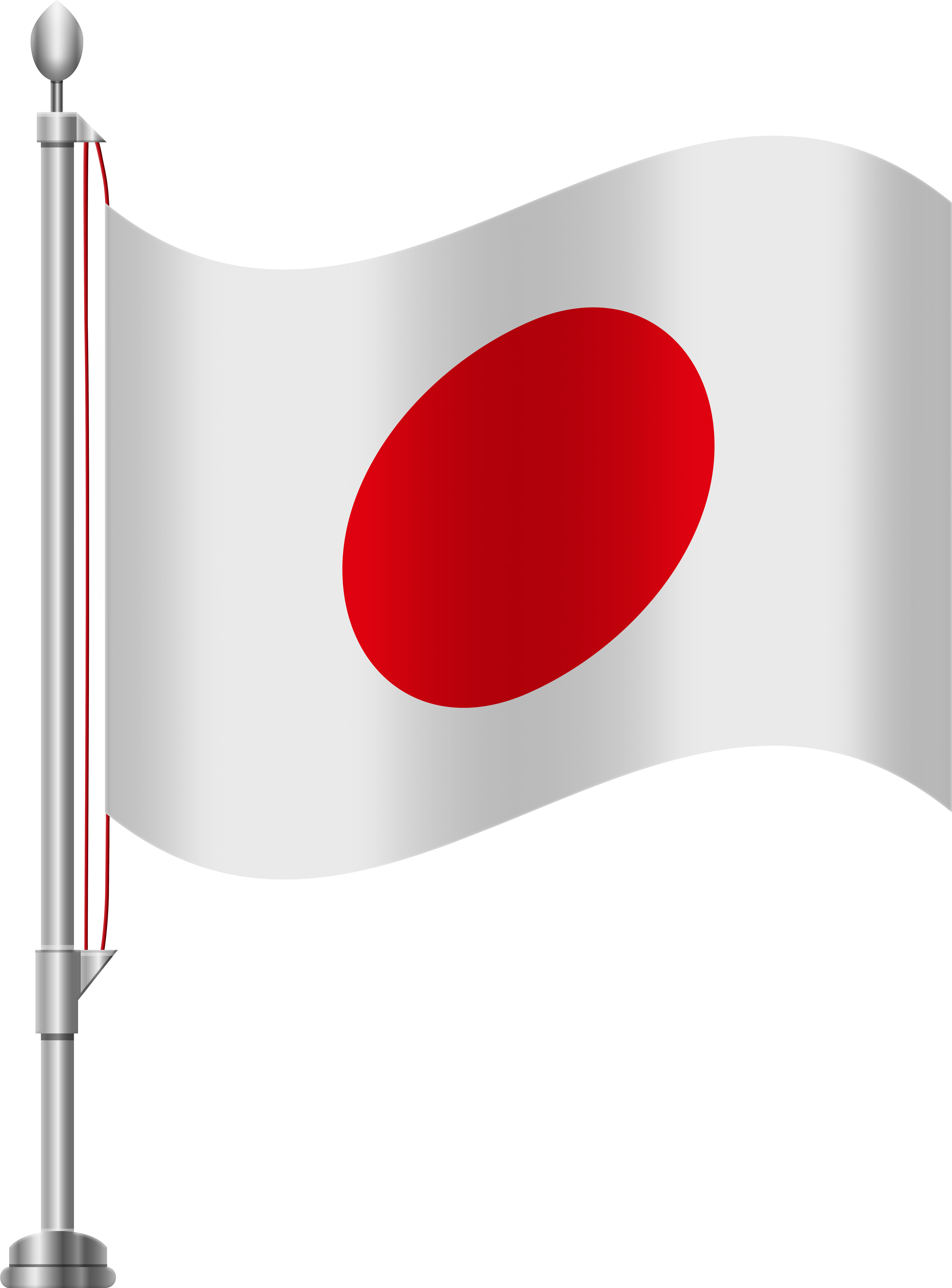 Japan Flag Png Clip Art - Japanese Flag Clip Art (384x500), Png Download