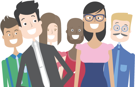 Download People - Cartoon PNG Image with No Background - PNGkey.com