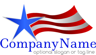 American Flag Logo Png - American Flag (400x400), Png Download