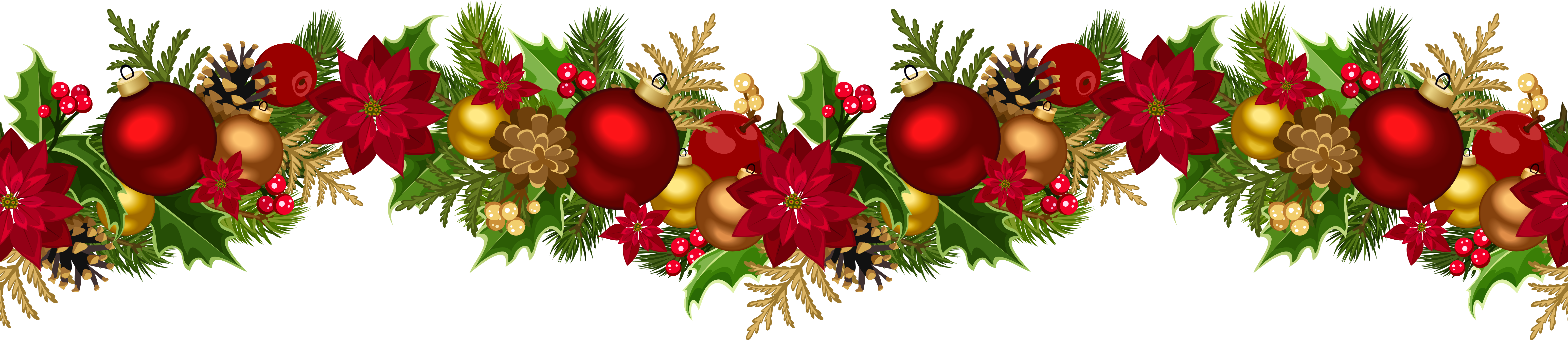 Christmas Garland Png No Background : Christmas garland ...