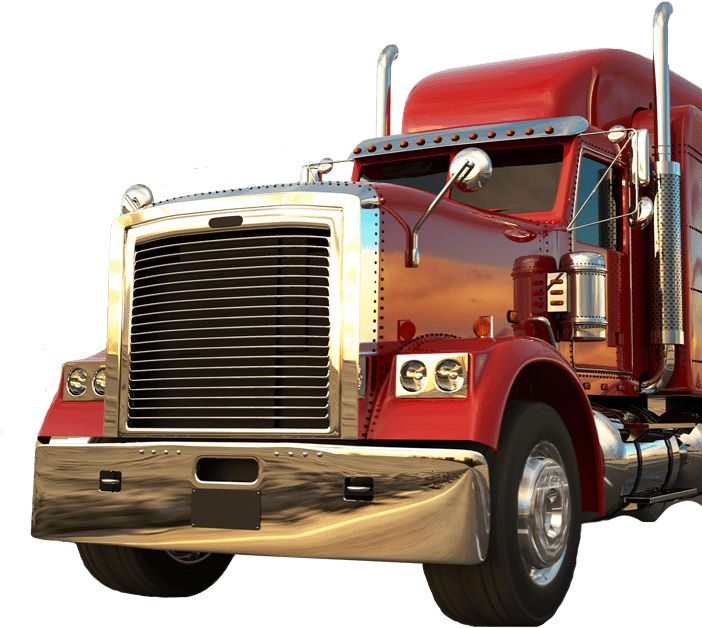 Shop Our Extensive Collection Of Parts And Accessories - Tractor Trailer On Highway (707x636), Png Download