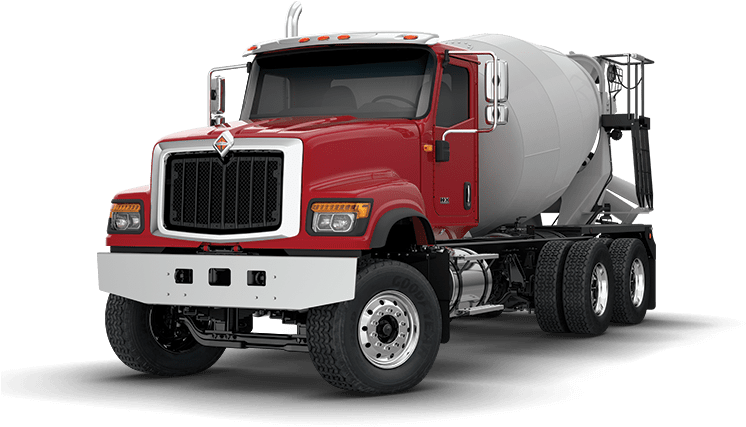 Concrete Mixers - International Hx515 (750x520), Png Download