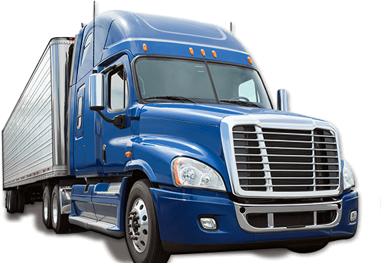 Semi Truck Insurance - Frontline Freight (587x493), Png Download