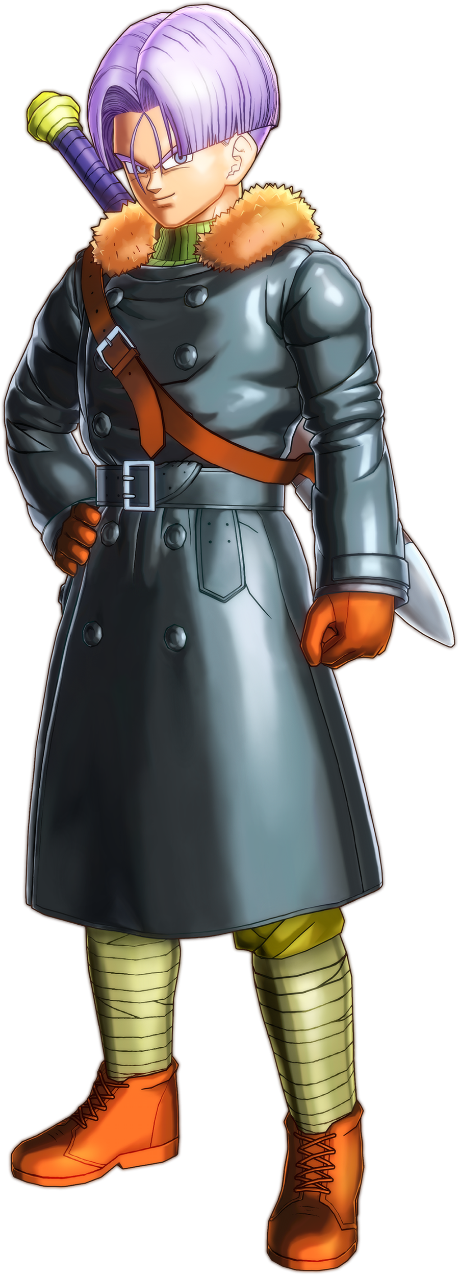 Future Trunks - Dragon Ball Xeno Trunks (900x2497), Png Download