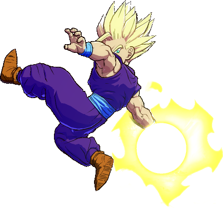 Dbfz Teengohantest 2s - Portable Network Graphics (434x405), Png Download