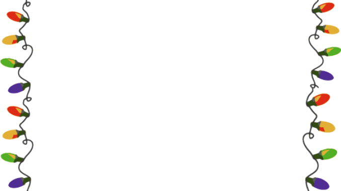 Light Up Rangely Contest Winners - Christmas Light Border Transparent (678x381), Png Download