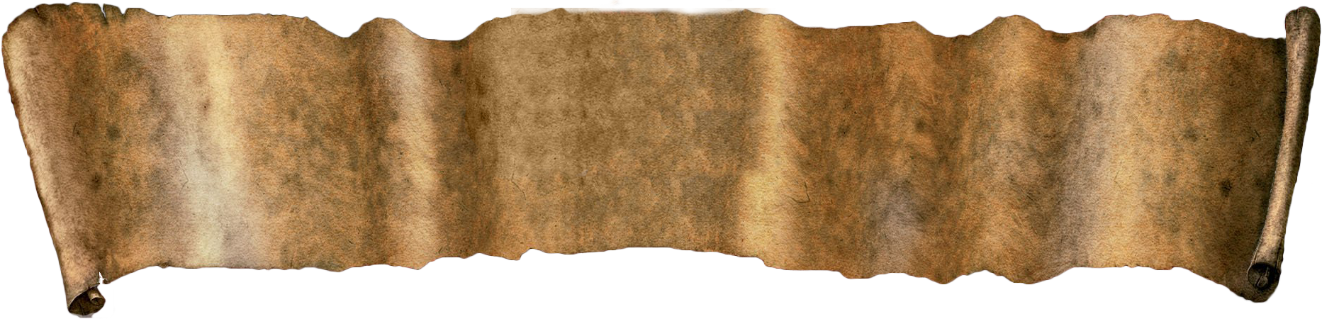 Pirate Scroll Png (1865x450), Png Download