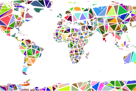 Map Png Transparent Background » 4k Pictures - Cafepress ! Iphone 7 Plus Tough Case (450x300), Png Download