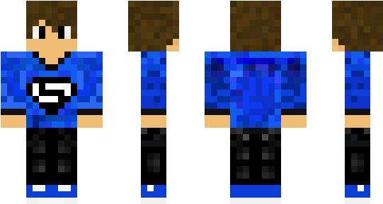 Minecraft Skin Ramas - Prosidu Skin (600x348), Png Download