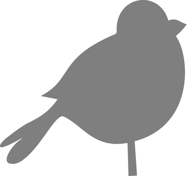 How To Set Use Bird Gray Svg Vector (600x563), Png Download