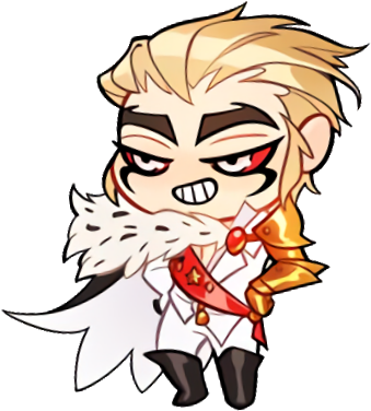 Stickers Chibi Transparent Lucio - Chibi (350x393), Png Download