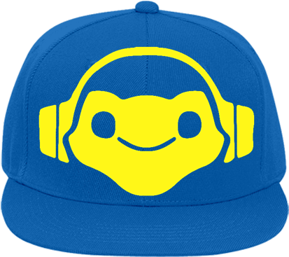 Flat Bill Fitted Hats 123 - Lucio Overwatch Hat (428x400), Png Download