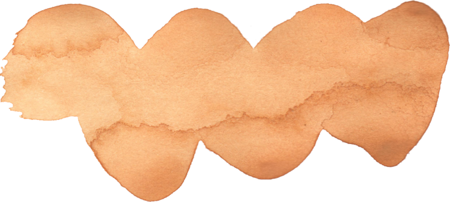Brown Watercolor Stroke Png Clipart Watercolor Painting - Brown Watercolor Stroke Png (899x404), Png Download