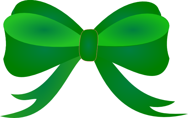 Download Green Bow Clip Art At Clker - Green Bow Clipart PNG Image with No  Background - PNGkey.com