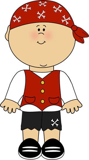 Clip Art Images Boy - Pirate Clipart (307x550), Png Download