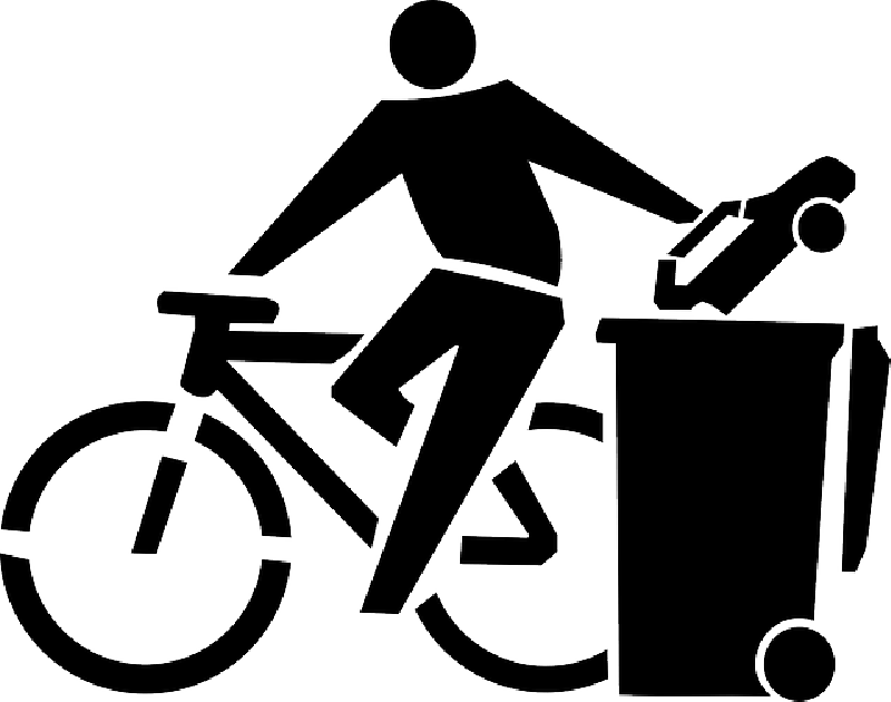 Mb Image/png - Velo Au Lieu De Voiture (800x630), Png Download
