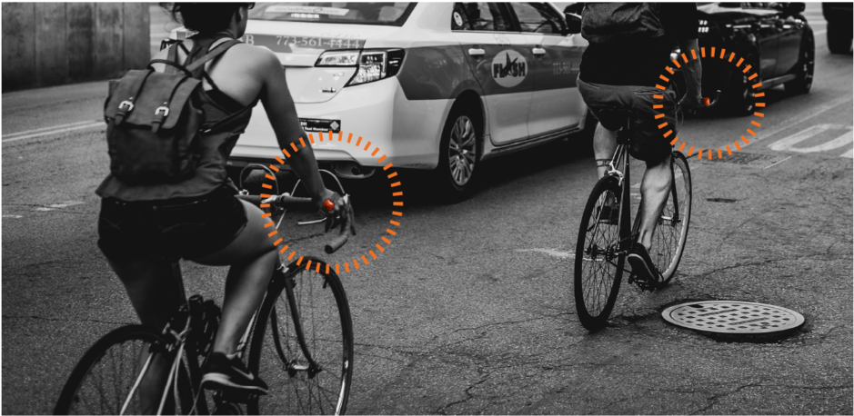 Indicator-cyclist - Bicycle (1000x642), Png Download