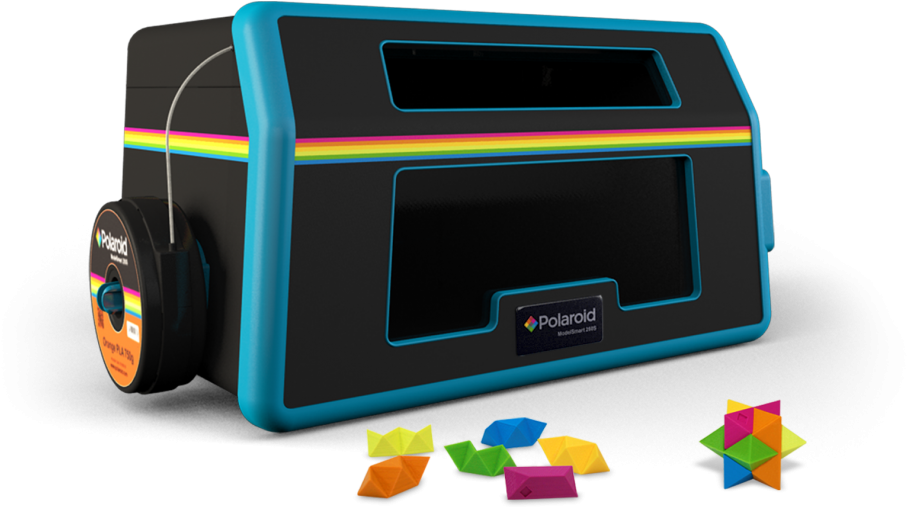 Polaroid Modelsmart 250s 3d Printer - Polaroid Modelsmart 250s - 3d Printer (920x517), Png Download