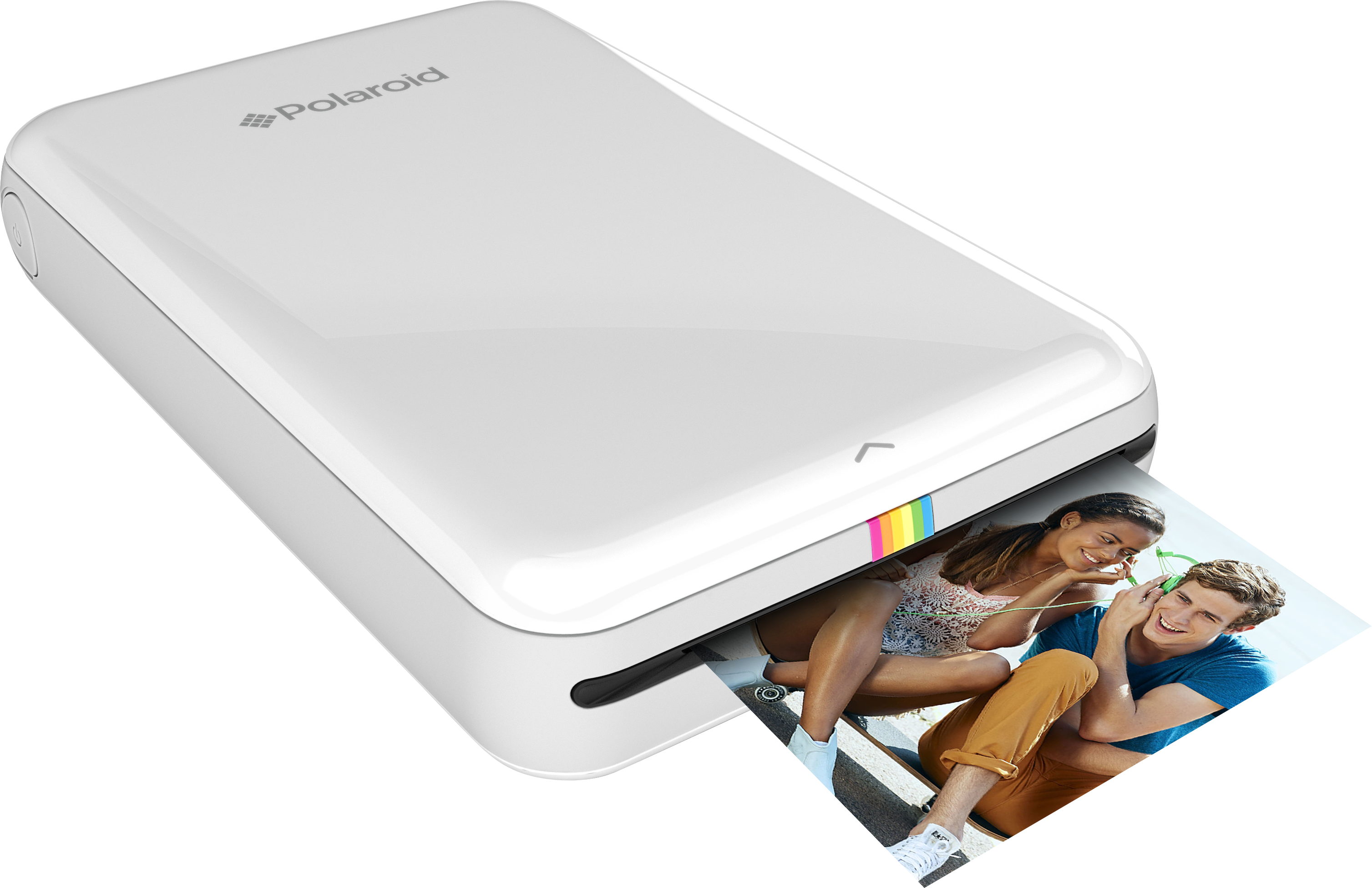 Download - Polaroid Zip Mobile Printer White (3015x1952), Png Download