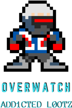 Overwatch Soldier 76 Pixel (450x450), Png Download