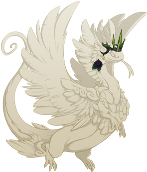 Poisonous Rose Thorn Crown Coatl M - Flight Rising Apparel (350x350), Png Download