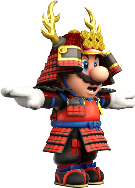 Download Zip Archive - Super Mario Odyssey Samurai (750x650), Png Download