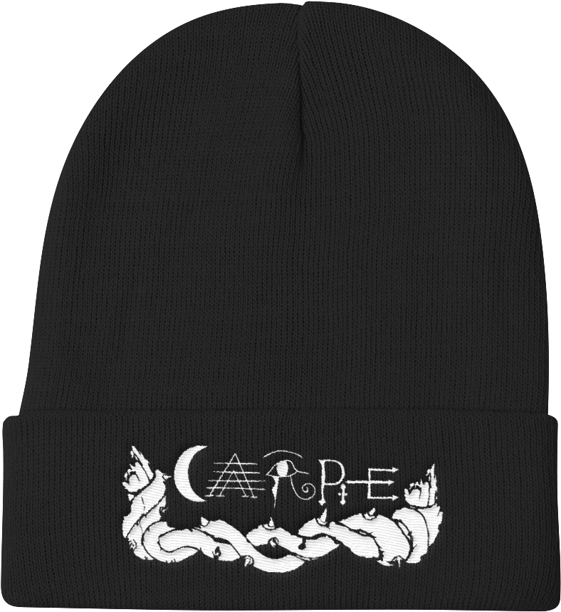 Carpe Thorn Crown Knit Beanie - Beanie (1000x1000), Png Download