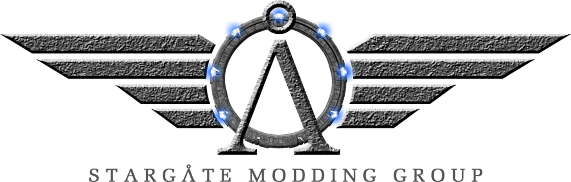 Sgmg Logo Min - Stargate Modding Group (2000x640), Png Download