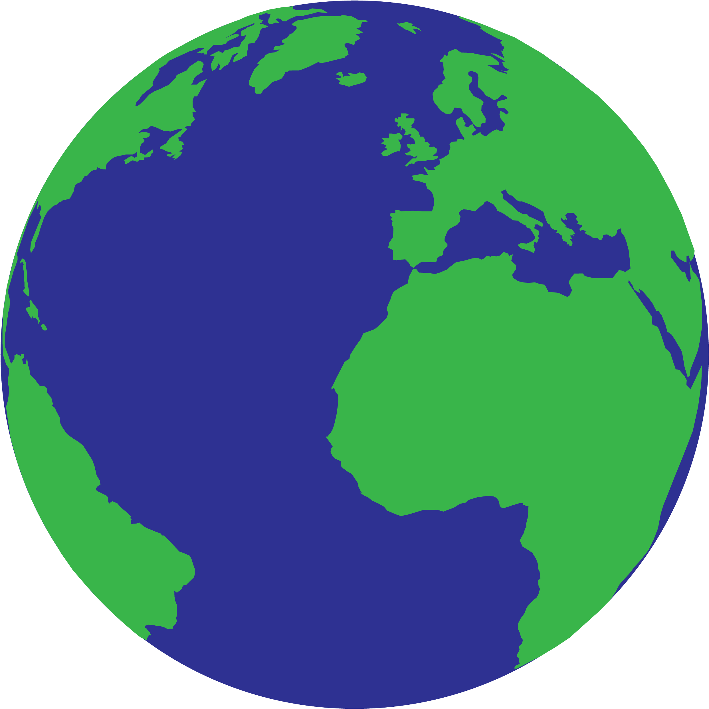 Earth Planet Drawing At Getdrawings - World Clipart Transparent Background (1200x1200), Png Download
