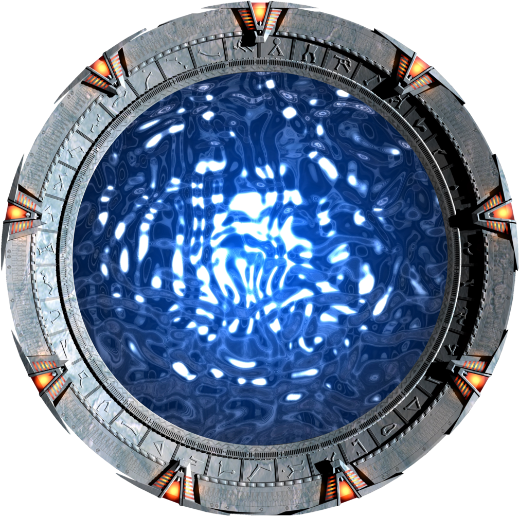 Photo Sg1 Stargate Active Eventhorizon Zpsrq3ympk4 - Stargate Gate (1024x1024), Png Download