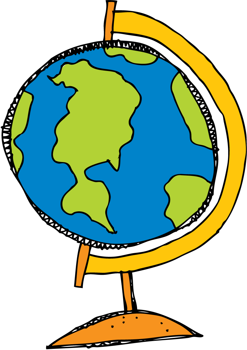 Globe Drawing Clip Art - Globe Clipart (856x1214), Png Download