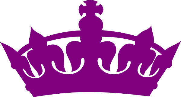 Purple Crown Clipart - Tiara Clip Art (600x321), Png Download
