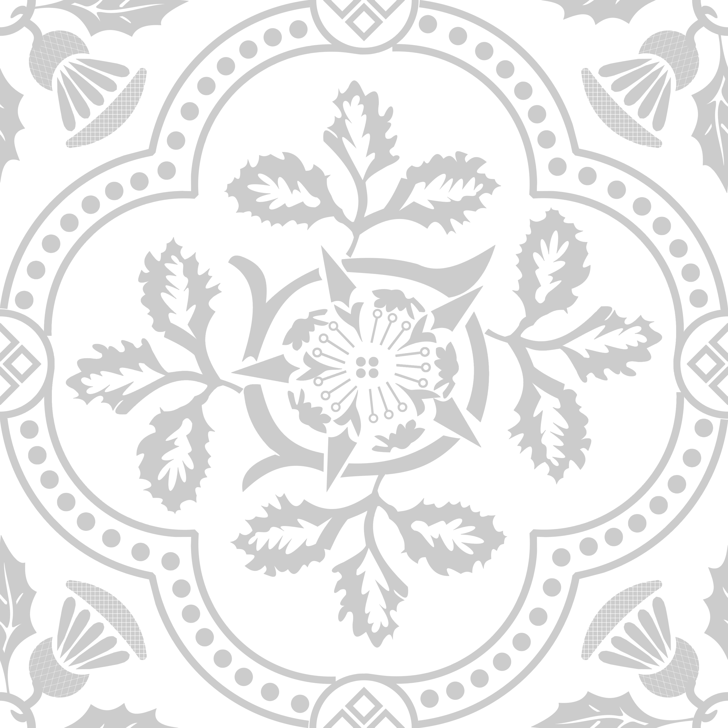 Floral Pattern Png - Hình Nền Hoạ Tiết Thổ Cẩm (2400x2400), Png Download