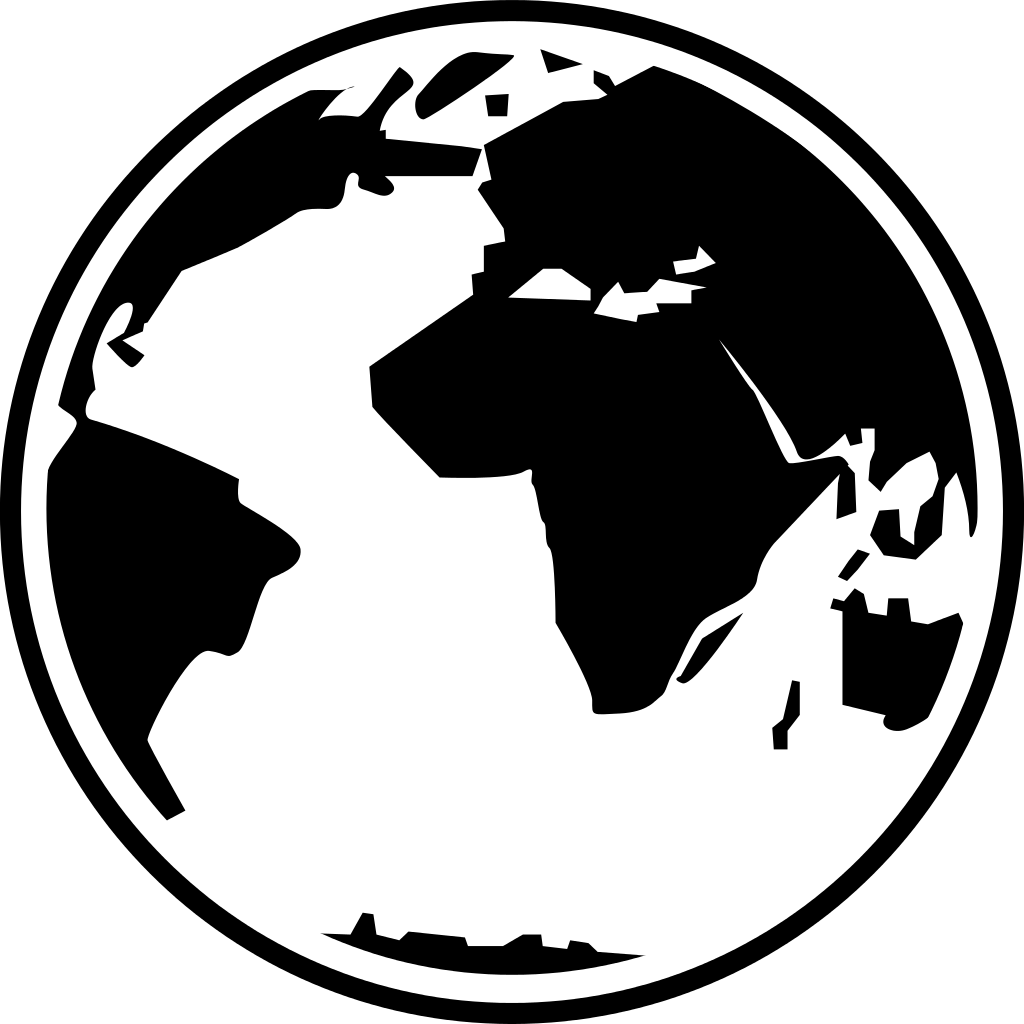 Download Globe Black And White Free Globe Clipart Black And Globe Svg Png Image With No Background Pngkey Com