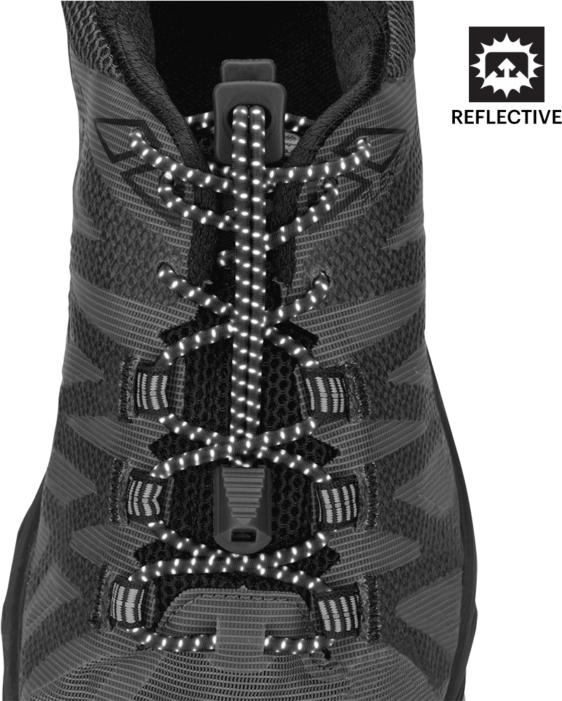 Nathan Reflective Run Laces - Nathan Reflective Run Laces Fitness Equipment | Reflective (1000x1000), Png Download