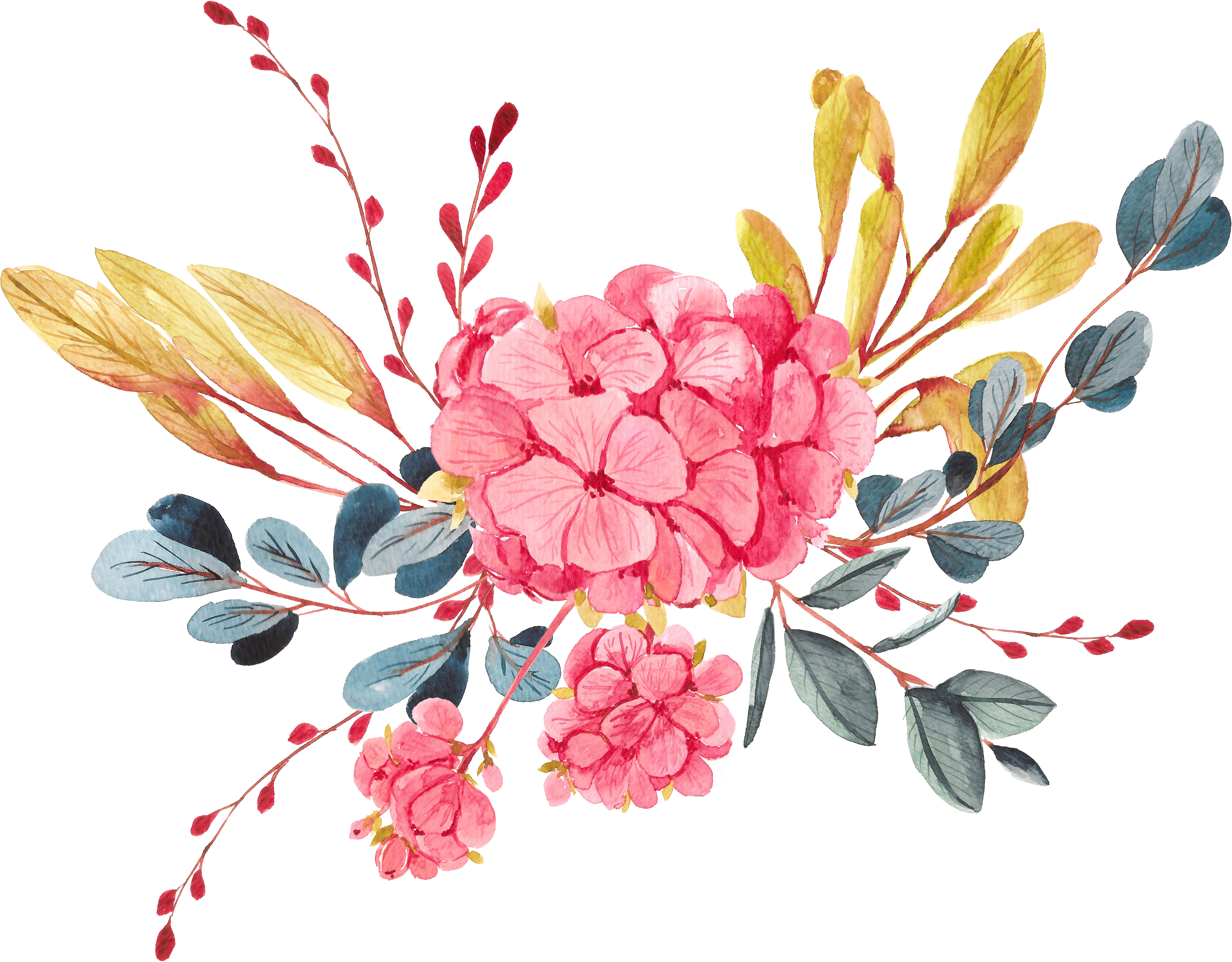 Tumblr Png Flower (5151x4024), Png Download